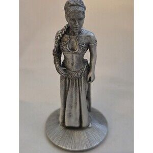 Princess Leia Slave Costume Pewter Figurine – Electronics Boutique Exclusive